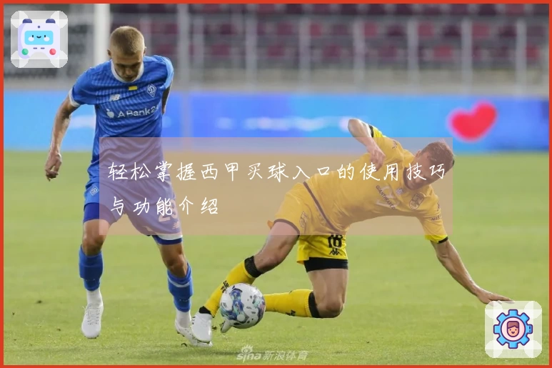 轻松掌握西甲买球入口的使用技巧与功能介绍